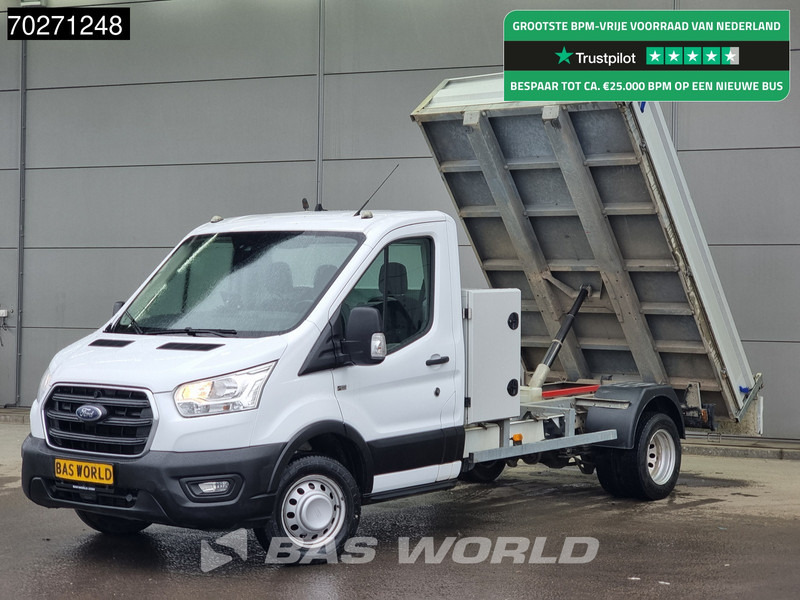 Ford Transit 170pk Dubbellucht Kipper met Kist 3.5t trekhaak Airco Cruise Camera Tipper Benne Kieper Airco Trekhaak Cruise control - Малотоннажный самосвал: фото 1 Ford Transit 170pk Dubbellucht Kipper met Kist 3.5t trekhaak Airco Cruise Camera Tipper Benne Kieper Airco Trekhaak Cruise control - Малотоннажный самосвал: фото 1