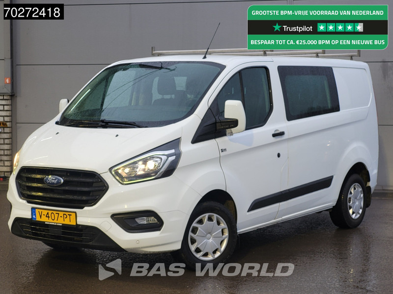 Ford Transit Custom 105pk Dubbel Cabine Imperiaal Trekhaak Airco Cruise Parkeersensoren Euro 6 L1H1 Doka Mixto 4m3 Airco Dubbel cabine Trekhaak Crui - Легковой фургон: фото 1 Ford Transit Custom 105pk Dubbel Cabine Imperiaal Trekhaak Airco Cruise Parkeersensoren Euro 6 L1H1 Doka Mixto 4m3 Airco Dubbel cabine Trekhaak Crui - Легковой фургон: фото 1