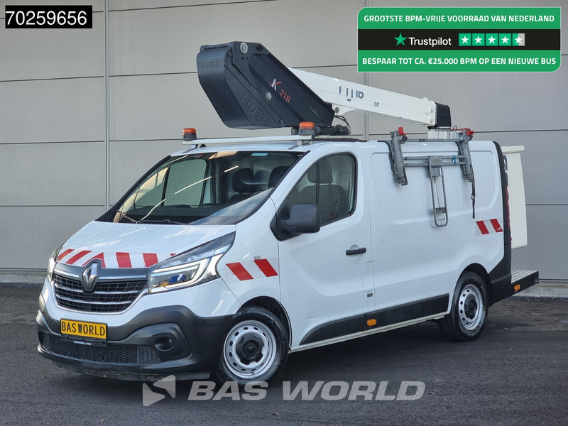 Renault Trafic 145pk Klubb K21B 11,4meter werkhoogte Hoogwerker Euro6 Nacelle Arbeitsbühne 5m3 Airco Cruise control - Фургон: фото 1 Renault Trafic 145pk Klubb K21B 11,4meter werkhoogte Hoogwerker Euro6 Nacelle Arbeitsbühne 5m3 Airco Cruise control - Фургон: фото 1
