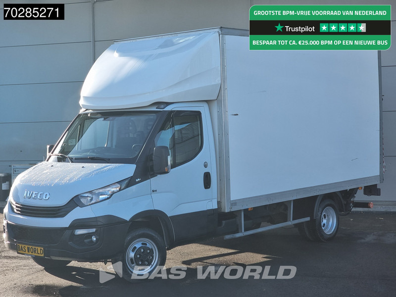 Iveco Daily 35C14 COMING SOON! Laadklep Dubbellucht Bakwagen Airco Cruise Euro6 Meubelbak Koffer 20m3 Airco Cruise control - Фургон с закрытым кузовом: фото 1 Iveco Daily 35C14 COMING SOON! Laadklep Dubbellucht Bakwagen Airco Cruise Euro6 Meubelbak Koffer 20m3 Airco Cruise control - Фургон с закрытым кузовом: фото 1