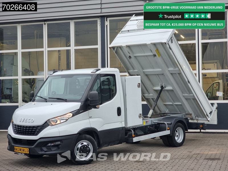 Iveco Daily 35C14 Kipper met Kist 3.5t trekhaak Airco Cruise Tipper Benne Kieper Airco Trekhaak Cruise control - Малотоннажный самосвал: фото 1 Iveco Daily 35C14 Kipper met Kist 3.5t trekhaak Airco Cruise Tipper Benne Kieper Airco Trekhaak Cruise control - Малотоннажный самосвал: фото 1