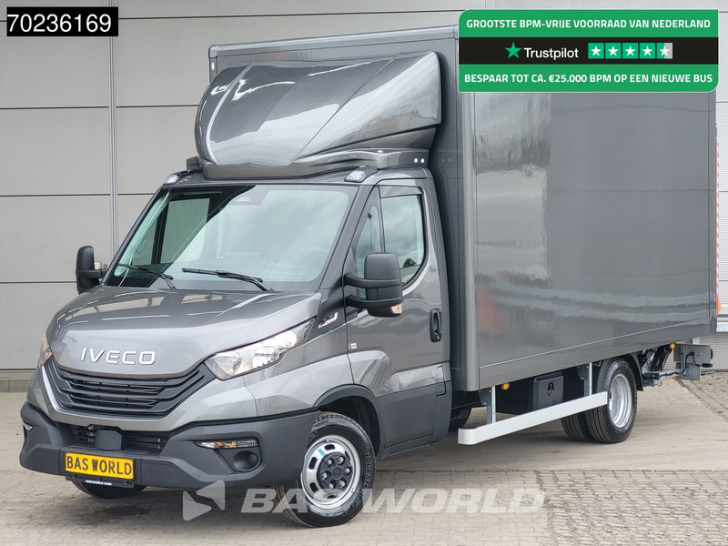 Iveco Daily 35C18 2025 MODEL Automaat 1000kg Laadklep ACC Navi Airco Zijdeur Bakwagen Meubelbak Koffer 21m3 Airco - Фургон с закрытым кузовом: фото 1 Iveco Daily 35C18 2025 MODEL Automaat 1000kg Laadklep ACC Navi Airco Zijdeur Bakwagen Meubelbak Koffer 21m3 Airco - Фургон с закрытым кузовом: фото 1