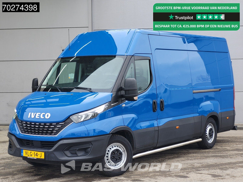 Iveco Daily 35S14 Automaat L2H2 2x schuifdeur LED Camera Airco Cruise L2 12m3 Airco Cruise control - Цельнометаллический фургон: фото 1 Iveco Daily 35S14 Automaat L2H2 2x schuifdeur LED Camera Airco Cruise L2 12m3 Airco Cruise control - Цельнометаллический фургон: фото 1