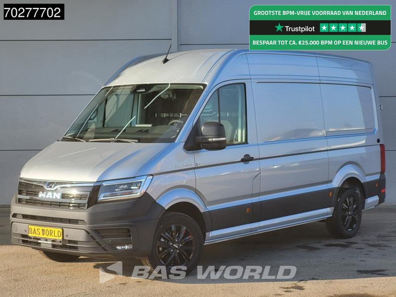 MAN TGE 3.180 Automaat 180PK L3H3 LED Airco Cruise Trekhaak Camera Parkeersensoren L2H2 11m3 Airco Trekhaak - Цельнометаллический фургон: фото 1 MAN TGE 3.180 Automaat 180PK L3H3 LED Airco Cruise Trekhaak Camera Parkeersensoren L2H2 11m3 Airco Trekhaak - Цельнометаллический фургон: фото 1