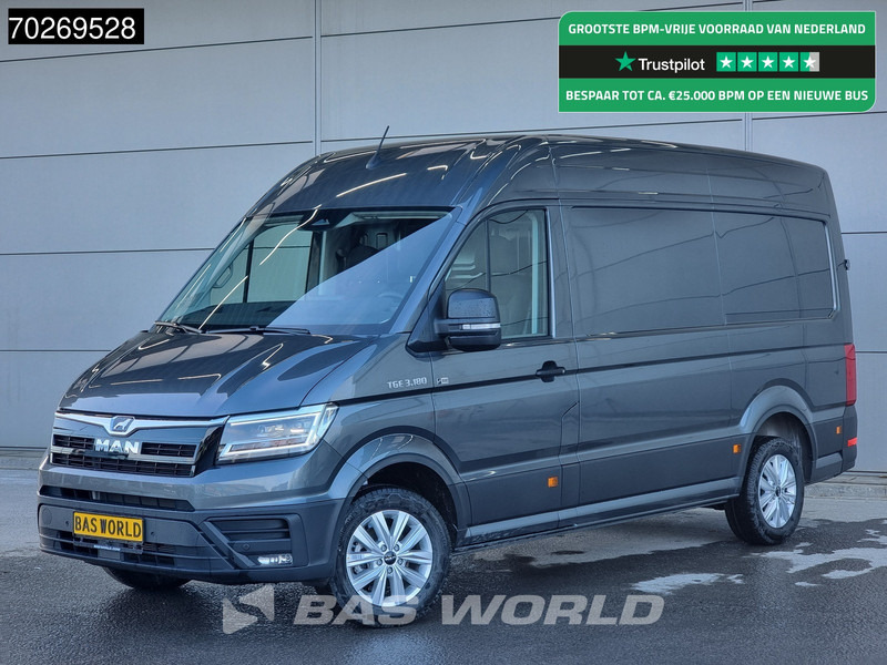 MAN TGE 3.180 Automaat 2025 model Facelift L3H3 Navi CarPlay Camera L2H2 12m3 Airco Cruise control - Цельнометаллический фургон: фото 1 MAN TGE 3.180 Automaat 2025 model Facelift L3H3 Navi CarPlay Camera L2H2 12m3 Airco Cruise control - Цельнометаллический фургон: фото 1