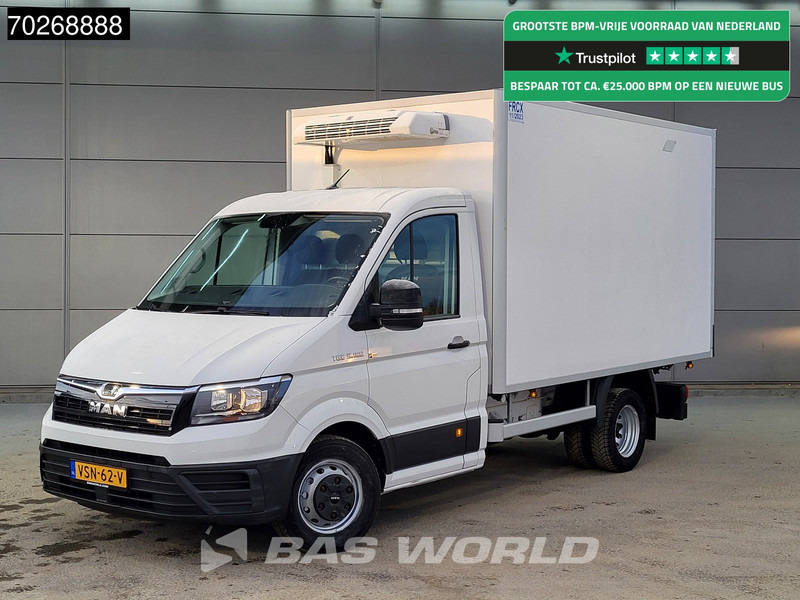 MAN TGE 5.180 Koelwagen Vriezer Bakwagen APK 12-2025 Thermo King 230V stekker Kuhlkoffer Airco Cruise 12m3 Airco Cruise control - Фургон-рефрижератор: фото 1 MAN TGE 5.180 Koelwagen Vriezer Bakwagen APK 12-2025 Thermo King 230V stekker Kuhlkoffer Airco Cruise 12m3 Airco Cruise control - Фургон-рефрижератор: фото 1