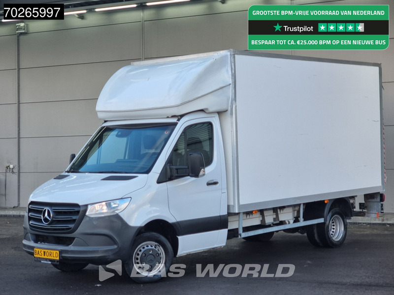 Mercedes-Benz Sprinter 514 CDI Laadklep Dubbellucht Bakwagen Airco Cruise MBUX Koffer Meubelbak 19m3 Airco Cruise control - Фургон с закрытым кузовом: фото 1