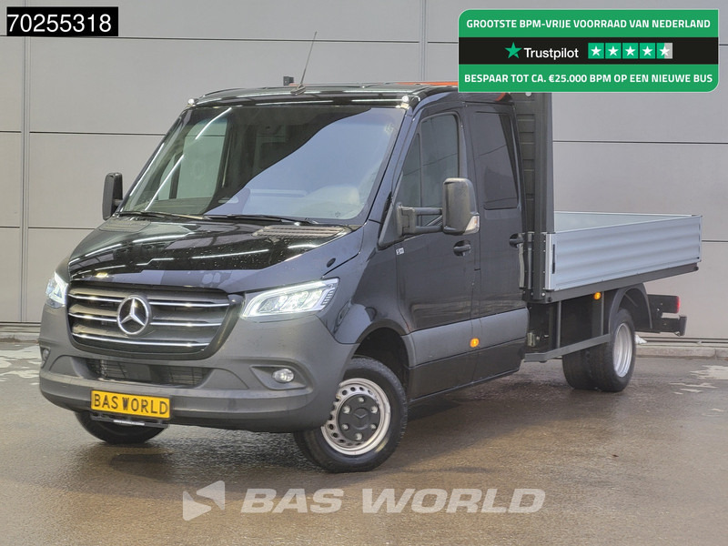 Mercedes-Benz Sprinter 519 CDI Automaat Open Laadbak Dubbel Cabine 3.5t trekhaak LED Navi Camera ACC Pickup Pritsche Airco Dubbel cabine Trekhaak Cruis - Малотоннажный бортовой грузовик: фото 1 Mercedes-Benz Sprinter 519 CDI Automaat Open Laadbak Dubbel Cabine 3.5t trekhaak LED Navi Camera ACC Pickup Pritsche Airco Dubbel cabine Trekhaak Cruis - Малотоннажный бортовой грузовик: фото 1