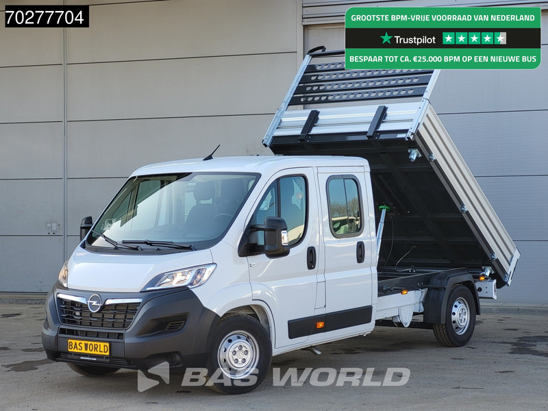 Opel Movano 140PK 3 zijdige Kipper Dubbel Cabine Airco Cruise Tipper Benne Kieper Airco Dubbel cabine Cruise control - Малотоннажный самосвал: фото 1 Opel Movano 140PK 3 zijdige Kipper Dubbel Cabine Airco Cruise Tipper Benne Kieper Airco Dubbel cabine Cruise control - Малотоннажный самосвал: фото 1
