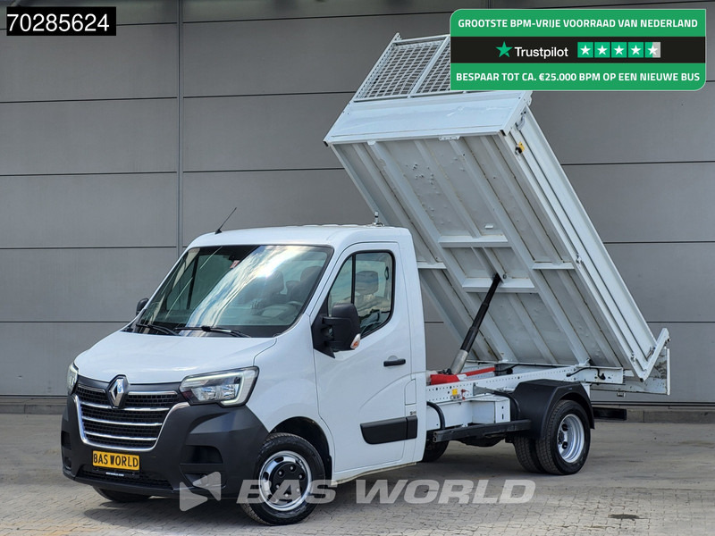 Renault Master 130pk COMING SOON! Kipper 3500kg Trekgewicht Airco Cruise Euro6 Tipper Benne Kieper Airco Trekhaak Cruise control - Малотоннажный самосвал: фото 1 Renault Master 130pk COMING SOON! Kipper 3500kg Trekgewicht Airco Cruise Euro6 Tipper Benne Kieper Airco Trekhaak Cruise control - Малотоннажный самосвал: фото 1