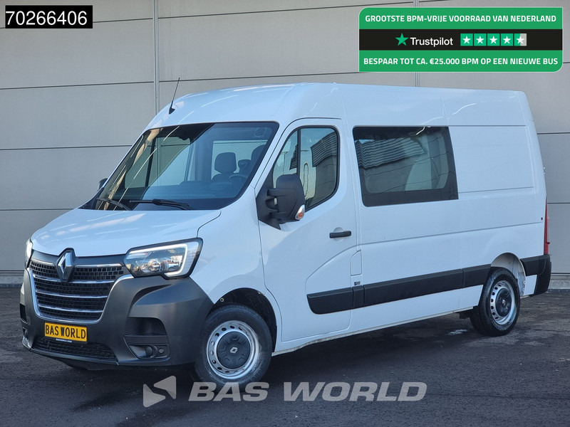 Renault Master 135PK L2H2 Dubbel Cabine Nwe model Airco Cruise Euro6 Doka Mixto 7m3 Airco Dubbel cabine Cruise control - Цельнометаллический фургон: фото 1