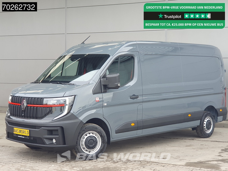 Новый Цельнометаллический фургон Renault Master 150PK 2025 MODEL Airco Cruise Apple Carplay Parkeersensoren Camera 12m3 Airco Cruise control: фото 1 Новый Цельнометаллический фургон Renault Master 150PK 2025 MODEL Airco Cruise Apple Carplay Parkeersensoren Camera 12m3 Airco Cruise control: фото 1