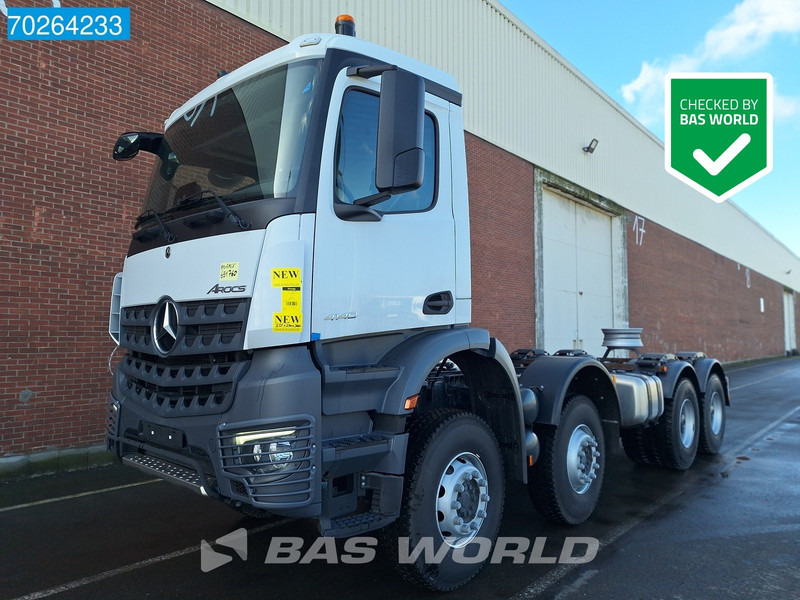 Mercedes-Benz Arocs 4140 8X4 NEW! Chassis Steel-Suspension Euro 3 - Грузовик-шасси: фото 1 Mercedes-Benz Arocs 4140 8X4 NEW! Chassis Steel-Suspension Euro 3 - Грузовик-шасси: фото 1