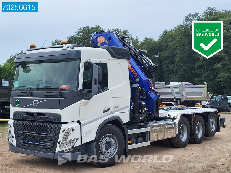 Volvo FM 500 8X4 PM 48526 SP Kran Crane Fly-Jib VEB+ Lift-Lenkachse LED Euro 6 - Крюковой мультилифт, Автоманипулятор: фото 1 Volvo FM 500 8X4 PM 48526 SP Kran Crane Fly-Jib VEB+ Lift-Lenkachse LED Euro 6 - Крюковой мультилифт, Автоманипулятор: фото 1