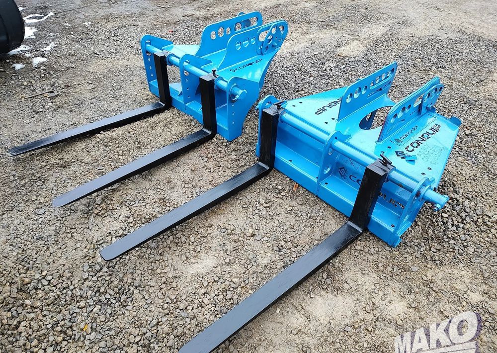 Widły CONQUIP 195kg do koparki system Miller fi 45 50 55 60 65 - Вилы для Экскаваторов: фото 1 Widły CONQUIP 195kg do koparki system Miller fi 45 50 55 60 65 - Вилы для Экскаваторов: фото 1