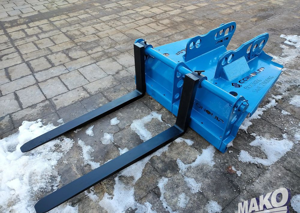 Widły CONQUIP 375kg do koparki system Miller fi 65 70 80 90 - Вилы для Экскаваторов: фото 1