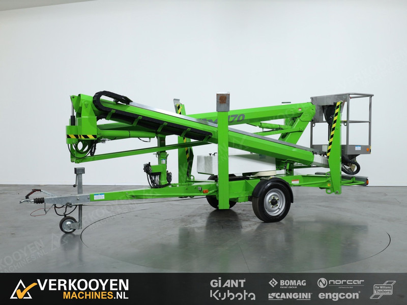 Niftylift 170HE Accu Spinhoogwerker Aanhanger Nieuwe Accu's! - Прицепной подъемник: фото 1 Niftylift 170HE Accu Spinhoogwerker Aanhanger Nieuwe Accu's! - Прицепной подъемник: фото 1