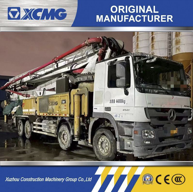 XCMG Hb58V Euro 5 2019 Year Second Hand Truck Mounted Concrete Pump Price - Автобетононасос: фото 1