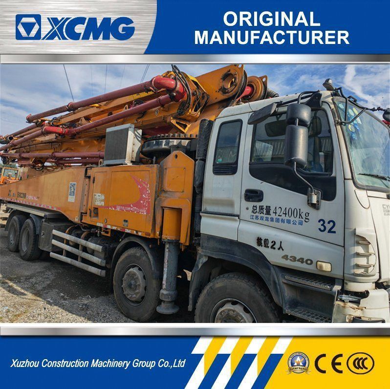 XCMG Official Hb56K Second Hand 56m Truck-Mounted Concrete Pump Truck for Sale - Автобетононасос: фото 1