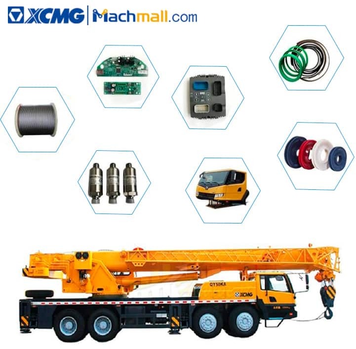 List of XCMG QY50KA truck crane consumable spare parts price - Запчасти для Мобильных кранов: фото 1 List of XCMG QY50KA truck crane consumable spare parts price - Запчасти для Мобильных кранов: фото 1