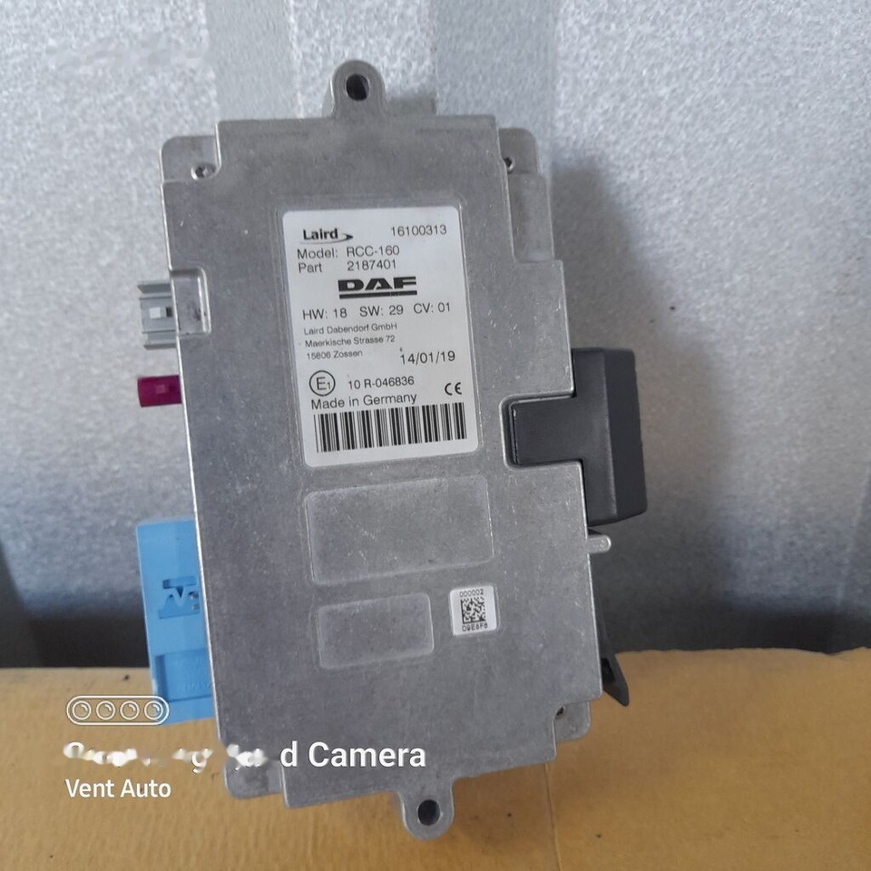 DAF XF 106 LIFT 2187401 DAF 2187401 truck - Блок управления для Грузовиков: фото 1 DAF XF 106 LIFT 2187401 DAF 2187401 truck - Блок управления для Грузовиков: фото 1