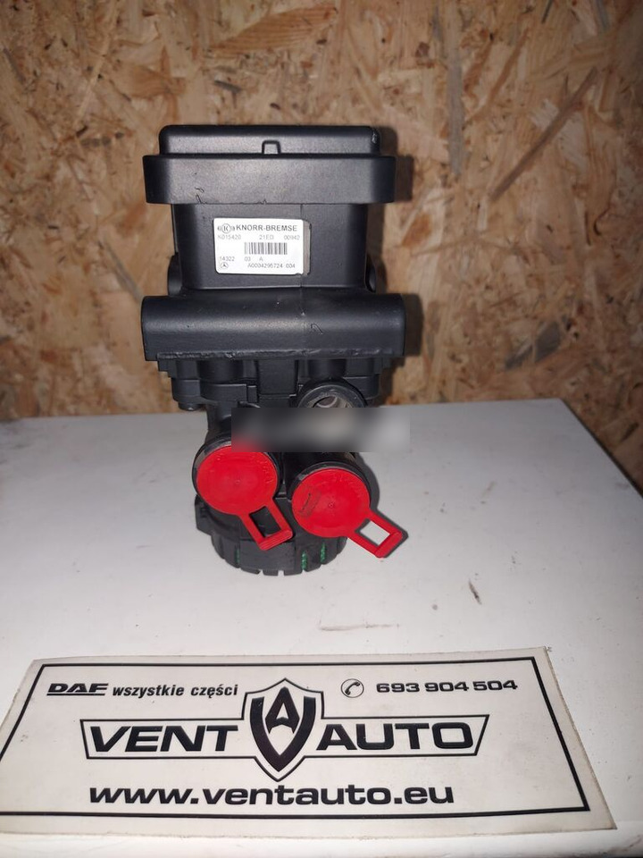 Knorr-Bremse A0004295724   Mercedes-Benz ACTROS MP4 truck - Тормозной клапан для Грузовиков: фото 1