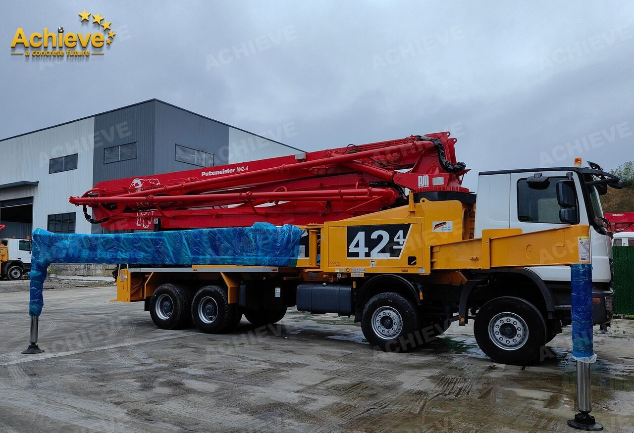 PUTZMEISTER Mercedes-Benz Actros 4141 concrete pumpM42-4R 170 m³【ACHIEVE】TOP CONDITION!!! в лизинг PUTZMEISTER Mercedes-Benz Actros 4141 concrete pumpM42-4R 170 m³【ACHIEVE】TOP CONDITION!!!: фото 7