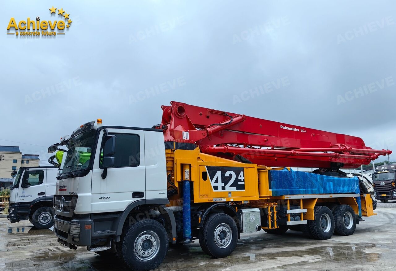 PUTZMEISTER Mercedes-Benz Actros 4141 concrete pumpM42-4R 170 m³【ACHIEVE】TOP CONDITION!!! в лизинг PUTZMEISTER Mercedes-Benz Actros 4141 concrete pumpM42-4R 170 m³【ACHIEVE】TOP CONDITION!!!: фото 11
