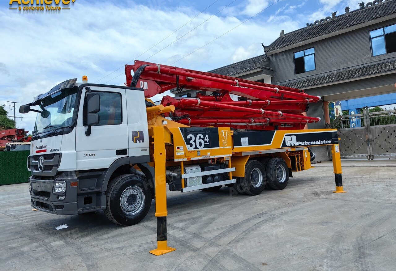 PUTZMEISTER Mercedes-Benz M36-4 2018 ACTROS 3341【ACHIEVE】TOP CONDITION!!! в лизинг PUTZMEISTER Mercedes-Benz M36-4 2018 ACTROS 3341【ACHIEVE】TOP CONDITION!!!: фото 10
