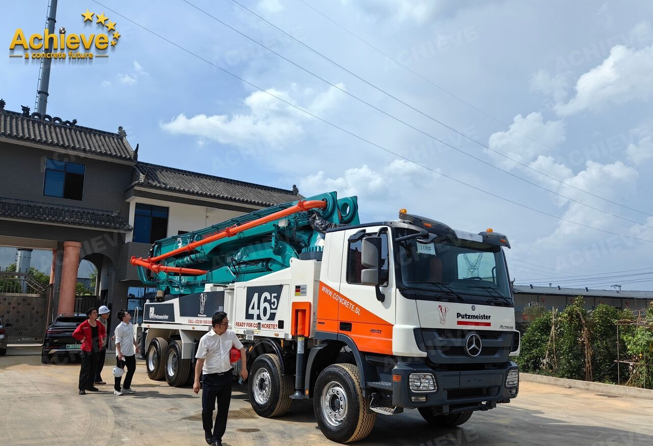 Putzmeister Compact Truck-Mounted Concrete Pump M46-5 【ACHIEVE】TOP CONDITION!!! в лизинг Putzmeister Compact Truck-Mounted Concrete Pump M46-5 【ACHIEVE】TOP CONDITION!!!: фото 8