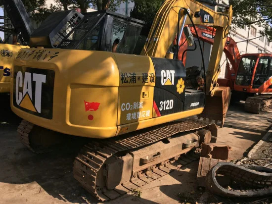 12t Medium Size Used Caterpillar 312D Crawler Excavator Cat 312 313 311 - Гусеничный экскаватор: фото 1