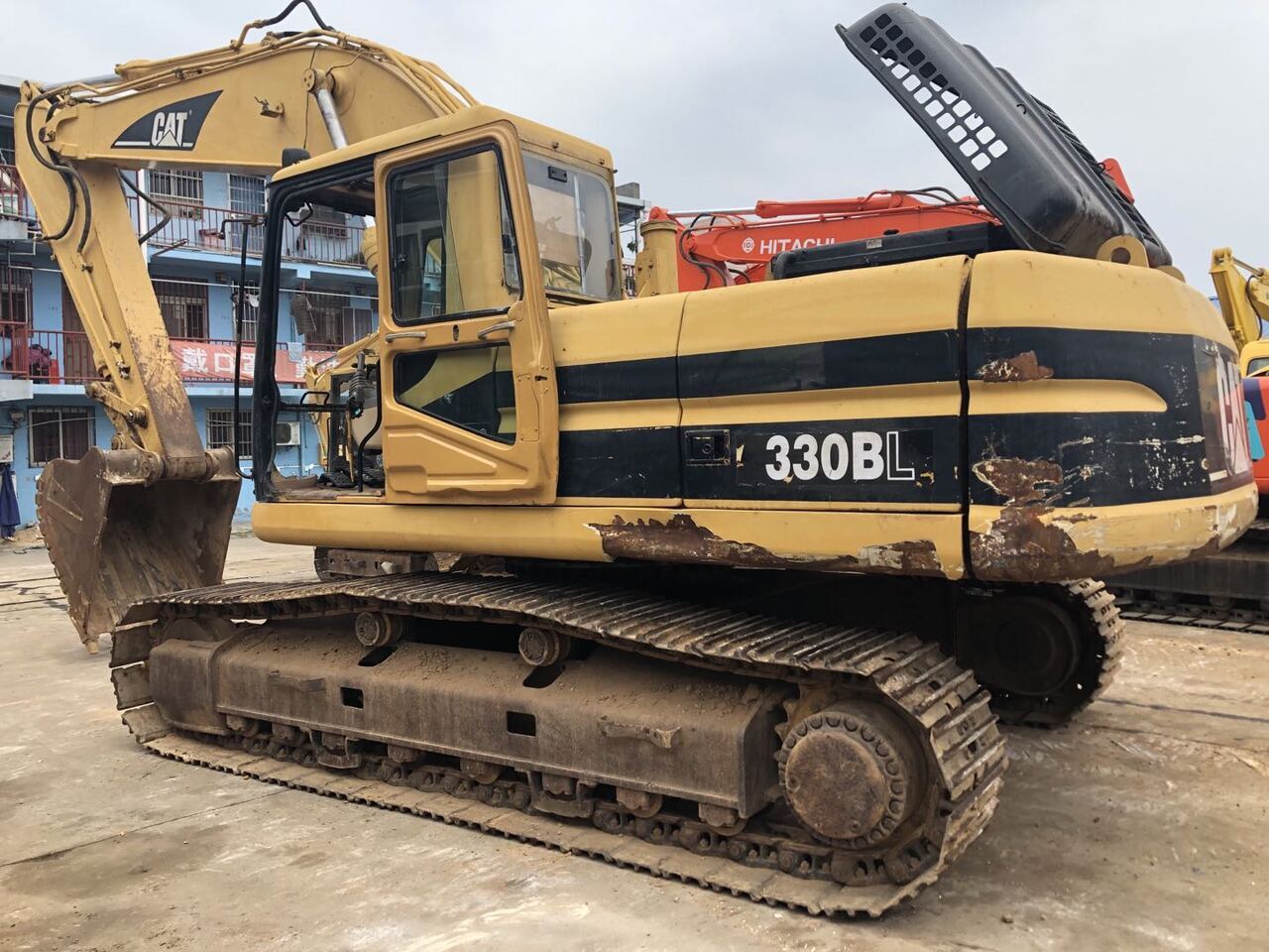 Гусеничный экскаватор CATERPILLAR 330BL 330B: фото 1