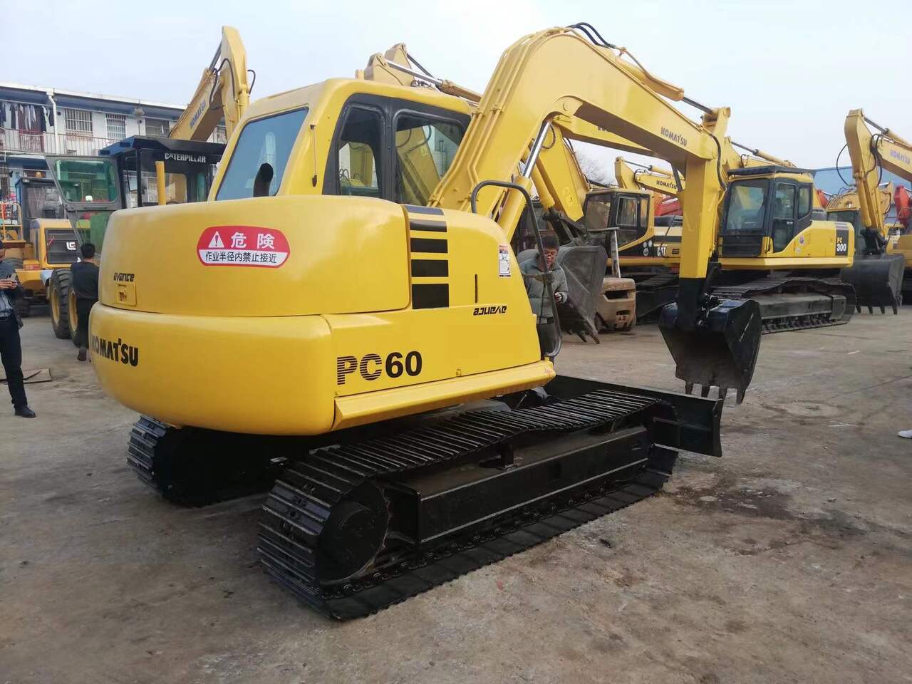 KOMATSU mini excavator Komatsu PC60, PC55, PC50 - Мини-экскаватор: фото 1