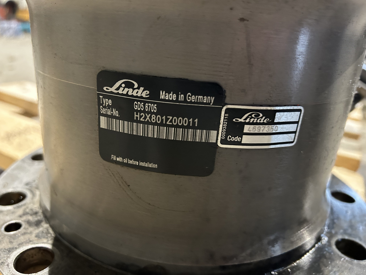LINDE GD5 - Поворотный редуктор для Экскаваторов: фото 1 LINDE GD5 - Поворотный редуктор для Экскаваторов: фото 1