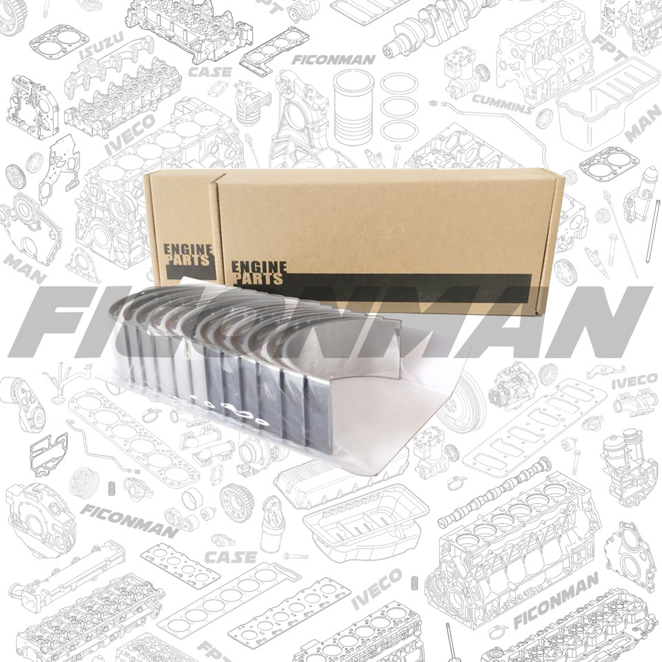 FPT IVECO CASE Cursor13 F3BE0684A B001 504003647 CONNECTING ROD BEARING 2992162/2992163/2992164/2992165 - Подшипник двигателя для Грузовиков: фото 1