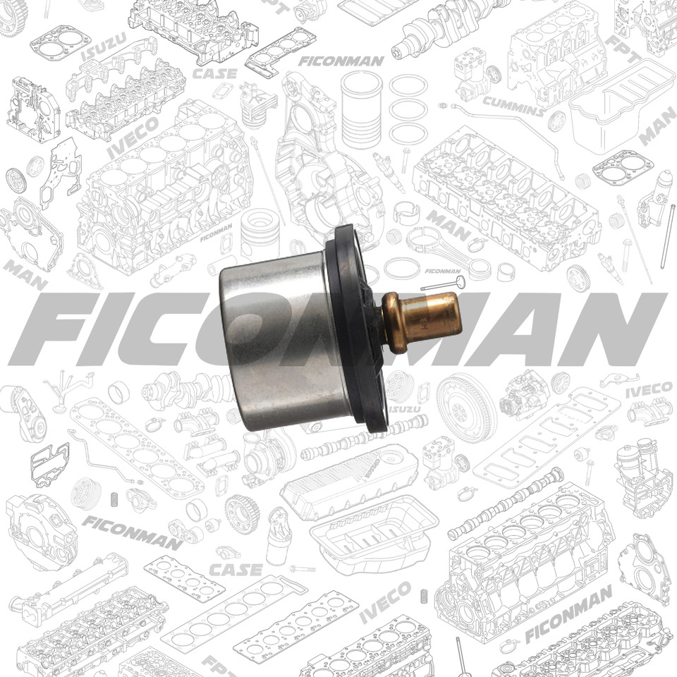 FPT IVECO CASE Cursor9 Euro 6 F2CFE612 A/B/D F2CFE614A*B041/F2CGE614F*V004 5802431166 Thermostat 5010553100 99431512/504096443 - Термостат для Грузовиков: фото 1 FPT IVECO CASE Cursor9 Euro 6 F2CFE612 A/B/D F2CFE614A*B041/F2CGE614F*V004 5802431166 Thermostat 5010553100 99431512/504096443 - Термостат для Грузовиков: фото 1
