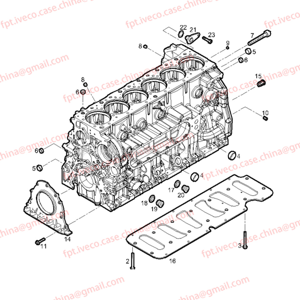 FPT IVECO CASE Cursor9Bus F2CFE612D*J231/F2CFE612A*J098 5802748674 FRONT C.CASE COVER5801463087 - Двигатель и запчасти для Автобусов: фото 1 FPT IVECO CASE Cursor9Bus F2CFE612D*J231/F2CFE612A*J098 5802748674 FRONT C.CASE COVER5801463087 - Двигатель и запчасти для Автобусов: фото 1