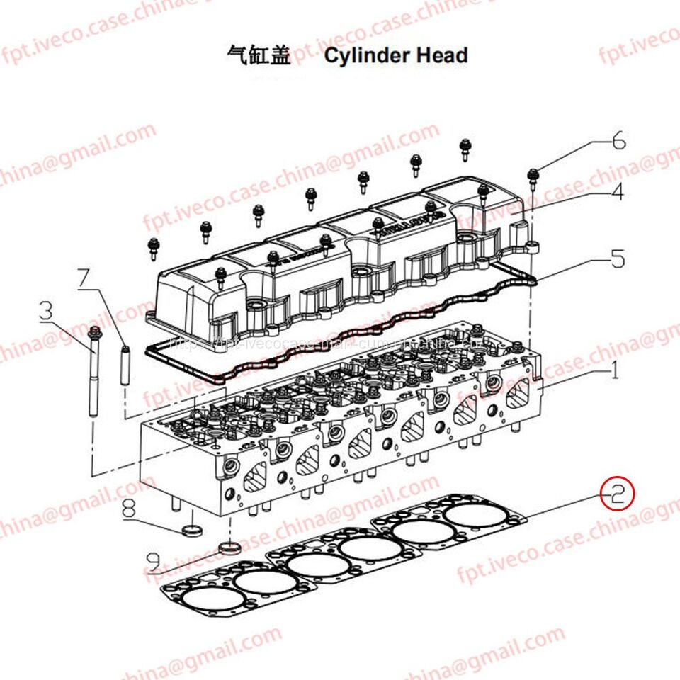 MAN D0836 Cylinder head gasket 03901-0378 - Прокладка двигателя для Грузовиков: фото 1 MAN D0836 Cylinder head gasket 03901-0378 - Прокладка двигателя для Грузовиков: фото 1