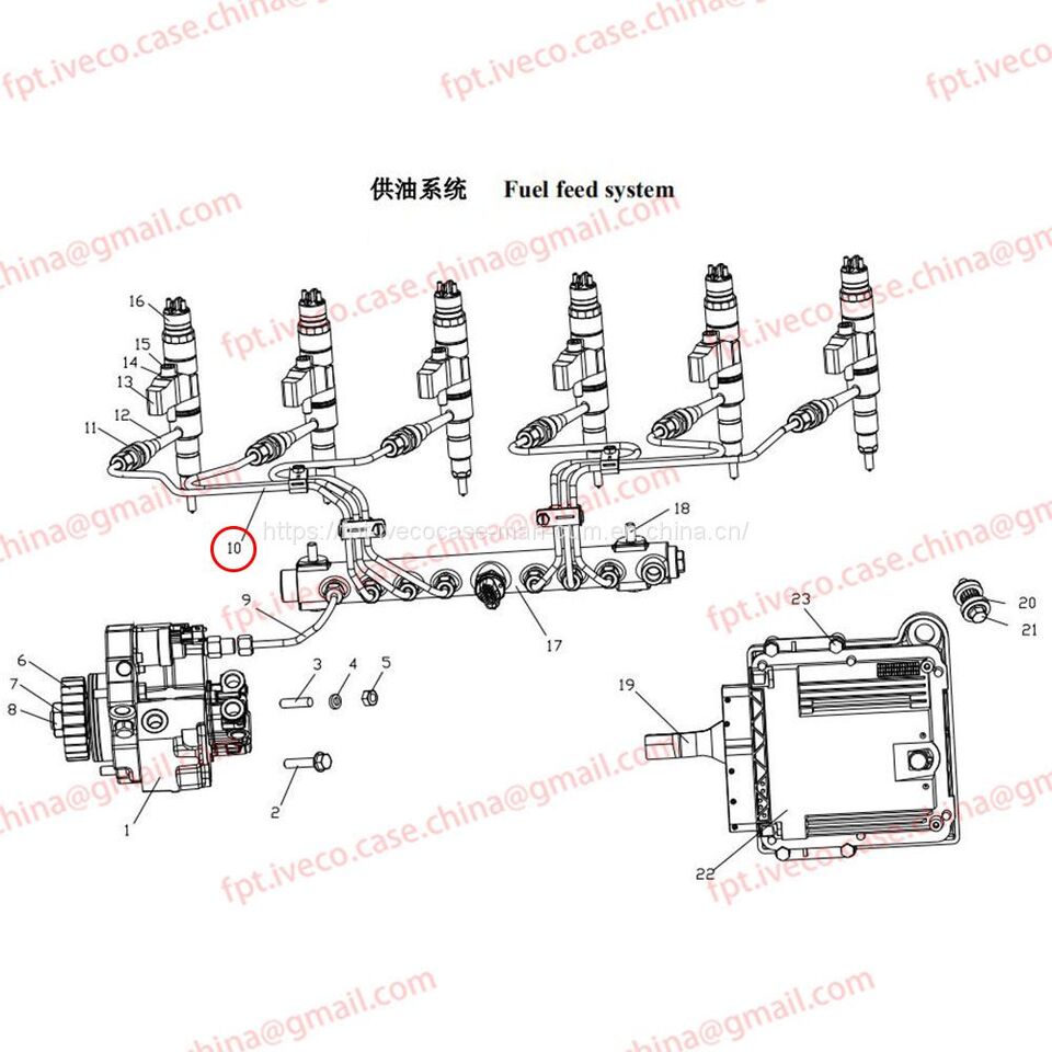 MAN D0836 High presser pipe assembly 10300-6151 - Топливная система: фото 1 MAN D0836 High presser pipe assembly 10300-6151 - Топливная система: фото 1