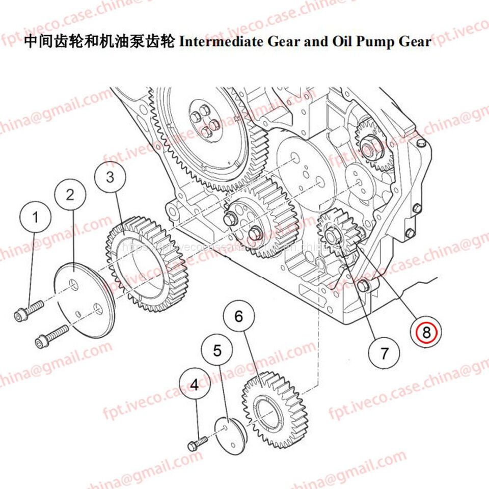 MAN D0836 Oil Pump Gear 05201-0083 - Масляный насос: фото 1 MAN D0836 Oil Pump Gear 05201-0083 - Масляный насос: фото 1