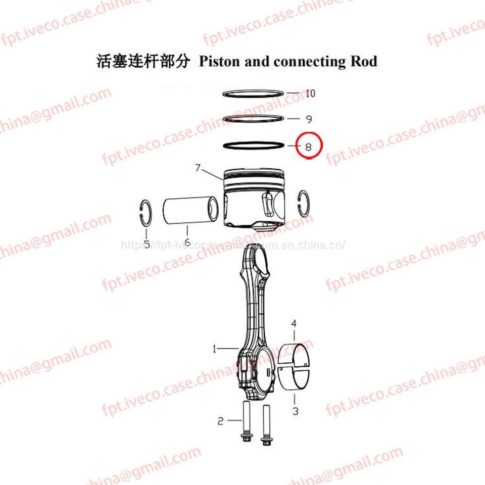 MAN D0836 Piston 02511-0721 - Поршень/ Кольцо/ Втулка для Грузовиков: фото 1 MAN D0836 Piston 02511-0721 - Поршень/ Кольцо/ Втулка для Грузовиков: фото 1