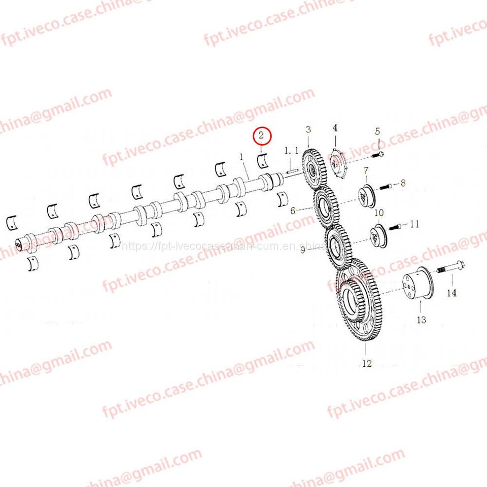 MAN D2066 Camshaft Bearing 04410-0177 - Подшипник двигателя: фото 1 MAN D2066 Camshaft Bearing 04410-0177 - Подшипник двигателя: фото 1