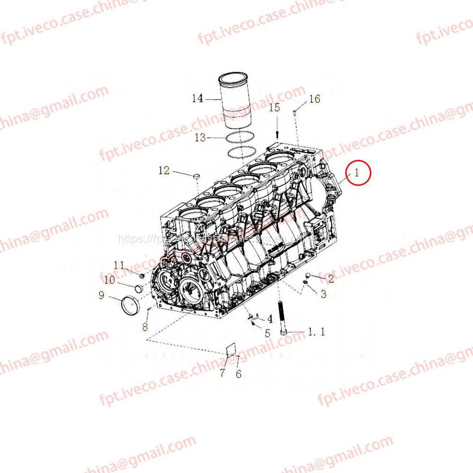 MAN D2066 Crankshaft housing -rear power take off 01102-6456 - Коленчатый вал для Грузовиков: фото 1 MAN D2066 Crankshaft housing -rear power take off 01102-6456 - Коленчатый вал для Грузовиков: фото 1