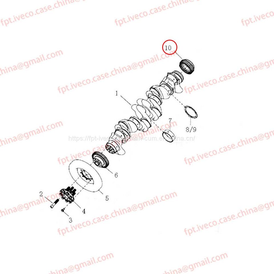 MAN D2066 Crankshaft rear gear 02115-6094 - Коленчатый вал для Грузовиков: фото 1 MAN D2066 Crankshaft rear gear 02115-6094 - Коленчатый вал для Грузовиков: фото 1
