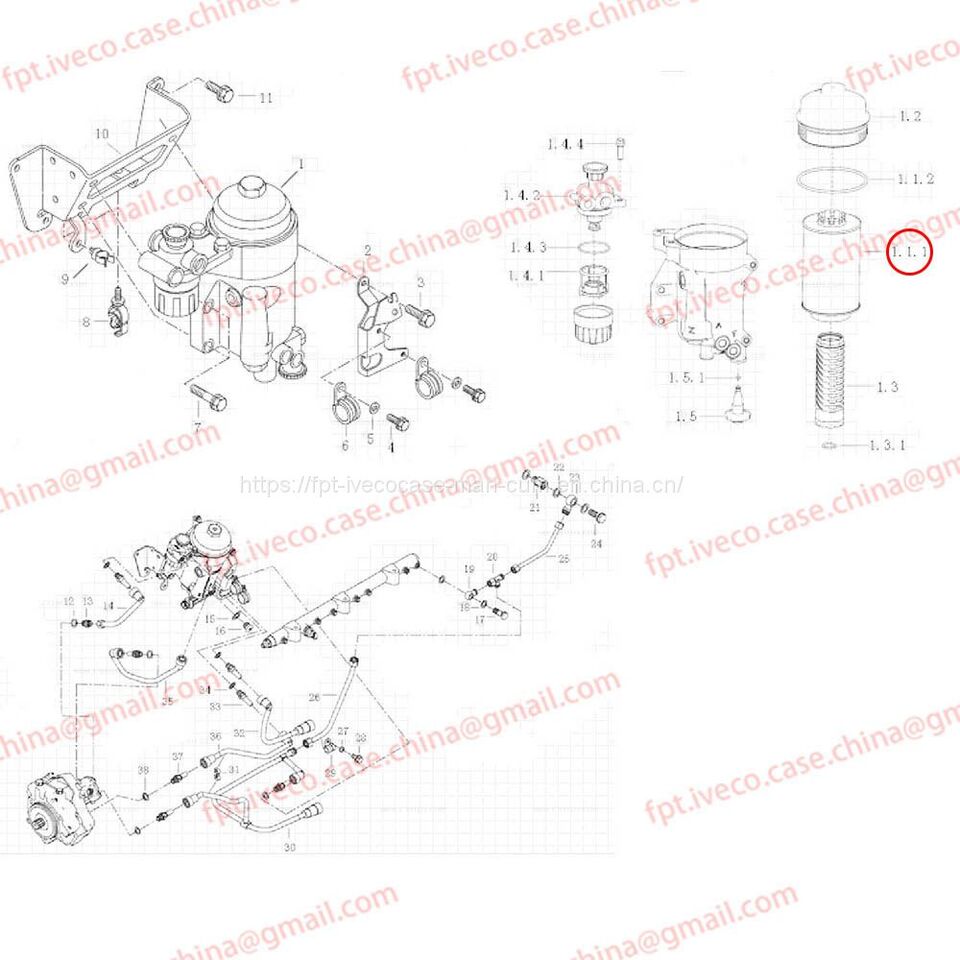 MAN D2066 Fine filter cartridge 12503-0063 - Топливный фильтр: фото 1 MAN D2066 Fine filter cartridge 12503-0063 - Топливный фильтр: фото 1