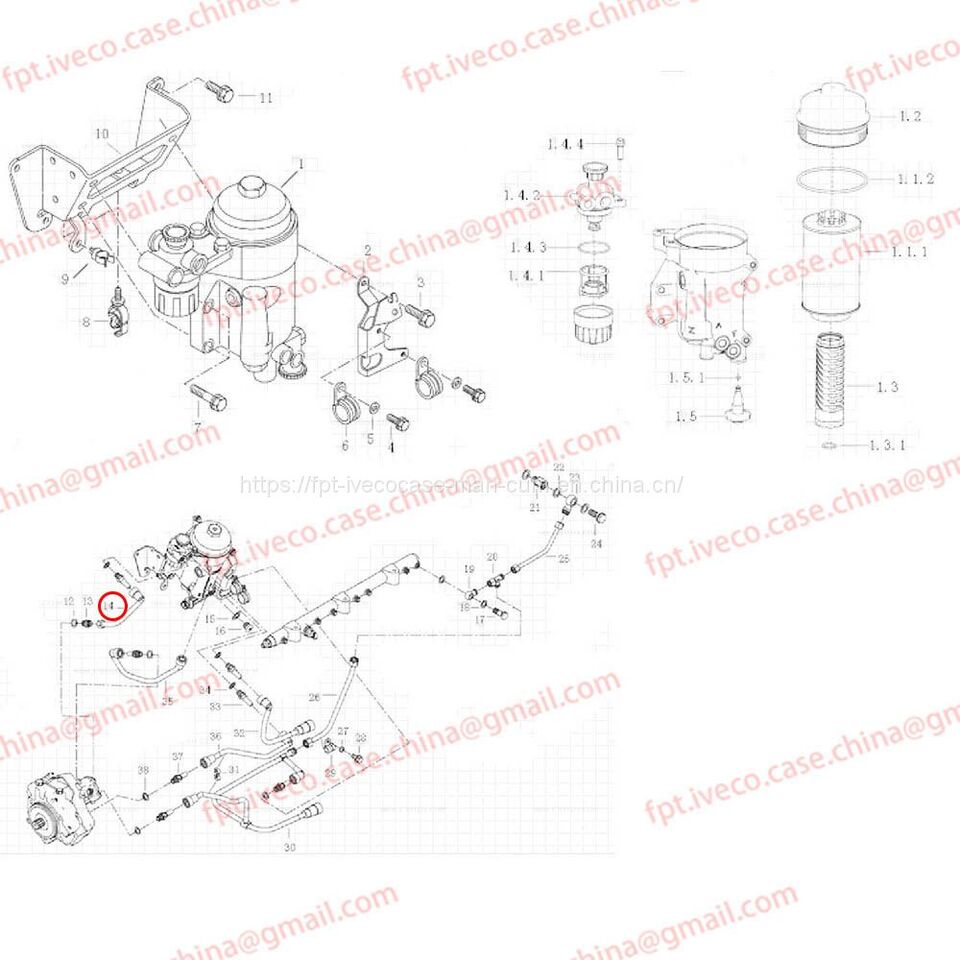 MAN D2066 Fuel filter - fuel pump 12304-5849 - Топливная система: фото 1 MAN D2066 Fuel filter - fuel pump 12304-5849 - Топливная система: фото 1