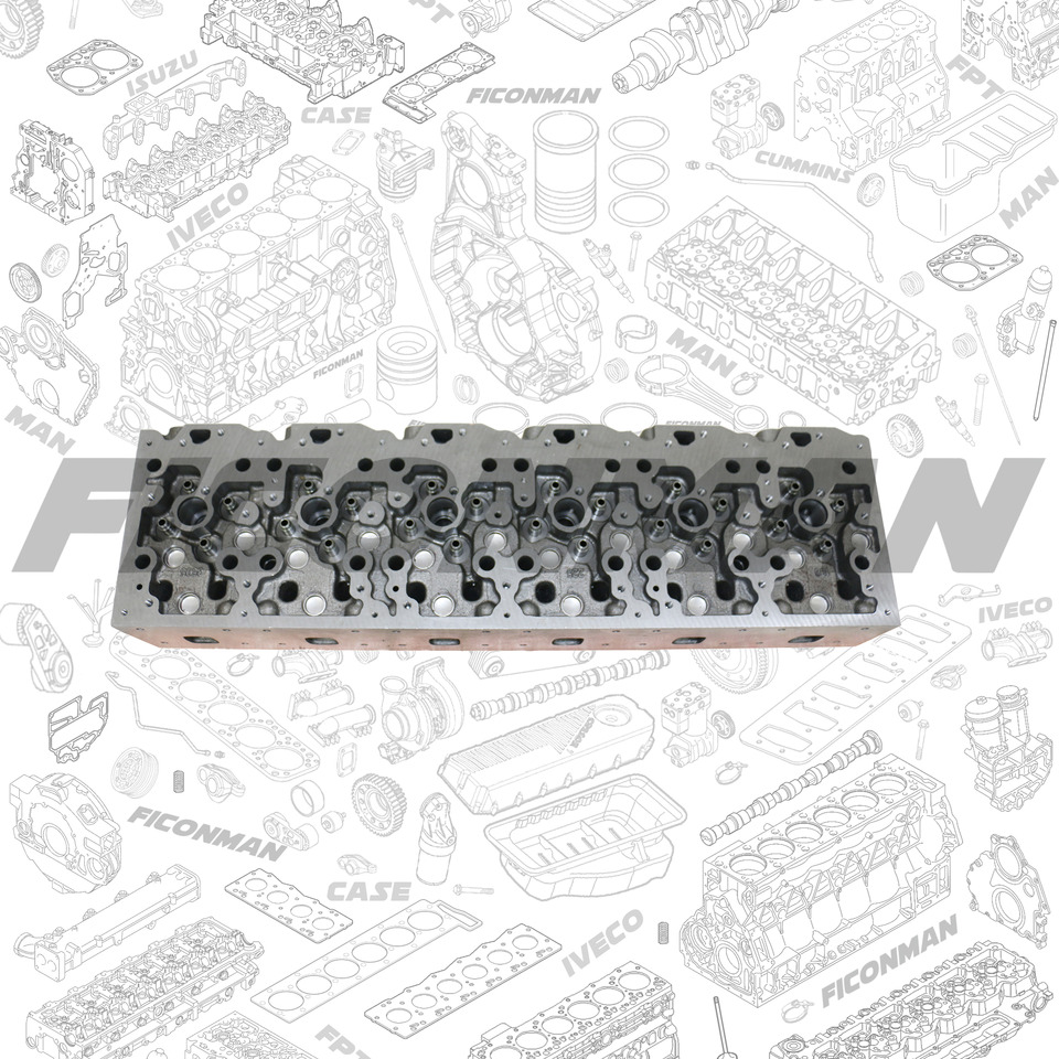 MAN MAN Cylinder head assembly 51031006242 51031006274 51031006397 51031006139  D0836 - Головка блока: фото 1