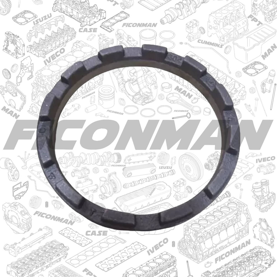 IVECO DRIVE AXLE GROOVED NUT 2443117 - Запчасти: фото 1 IVECO DRIVE AXLE GROOVED NUT 2443117 - Запчасти: фото 1
