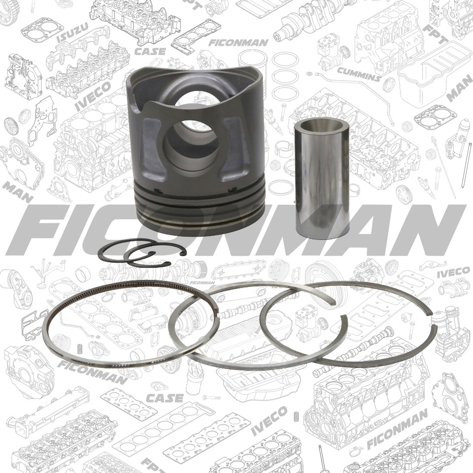 IVECO FPT IVECO CASE Cursor10 PISTON STD 500380393 500380395 504007513 - Запчасти: фото 1 IVECO FPT IVECO CASE Cursor10 PISTON STD 500380393 500380395 504007513 - Запчасти: фото 1