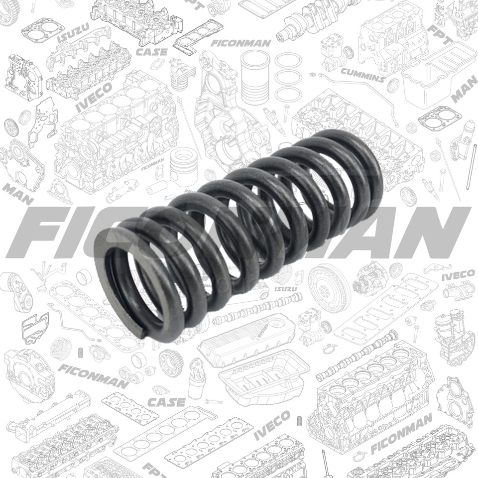 Ford Ford Trucks F-MAX ECOTORQ 9L Exhaust Valve Spring  2C46-6513-BA ,T119586, 2C466513BA - Клапан для Грузовиков: фото 1